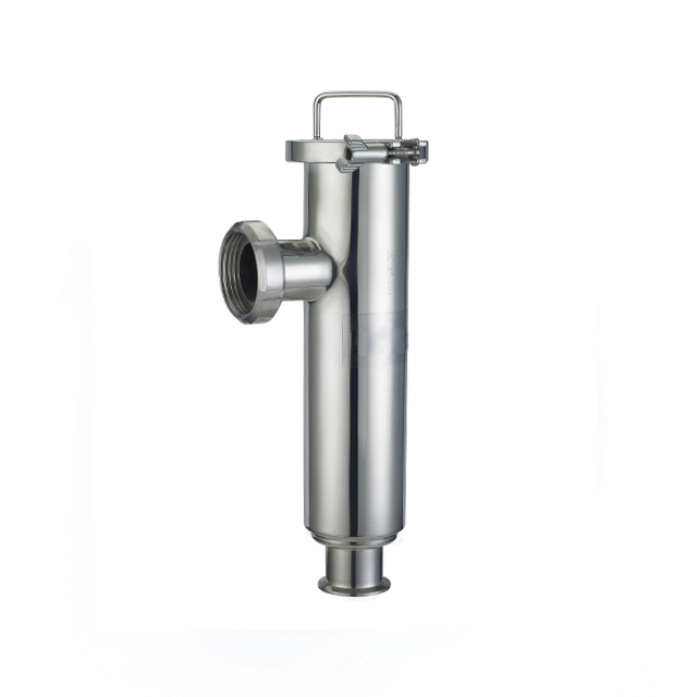 Sanitary Stainless Steel Through Type Clamp Filter Strainer