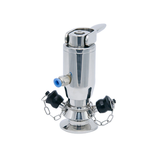 Sanitary Stainless Steel Manual Pneumatic Aseptic Sampling Valve 