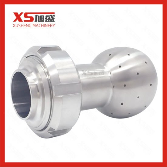 Stainless Steel SUS304 Spray Ball Nozzle with Union Assembly