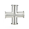 Sanitary Stainless Steel Pipe Fitting Welding Type Cross