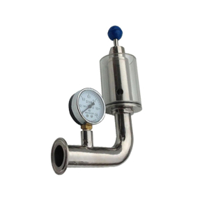 Sanitary Pressure Gauge Type Thread Air Relief Valve 