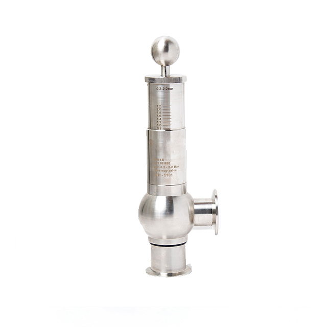 Sanitary Stainless Steel Constant Pressure Welding Safety Valve