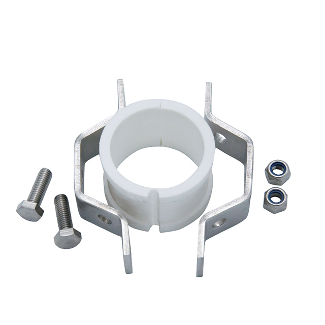 TH1M Sanitary Stainless Steel Thread Round Pipe Holder