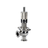 Sanitary Stainless Steel Pressure Relief Clamp Safety Valve