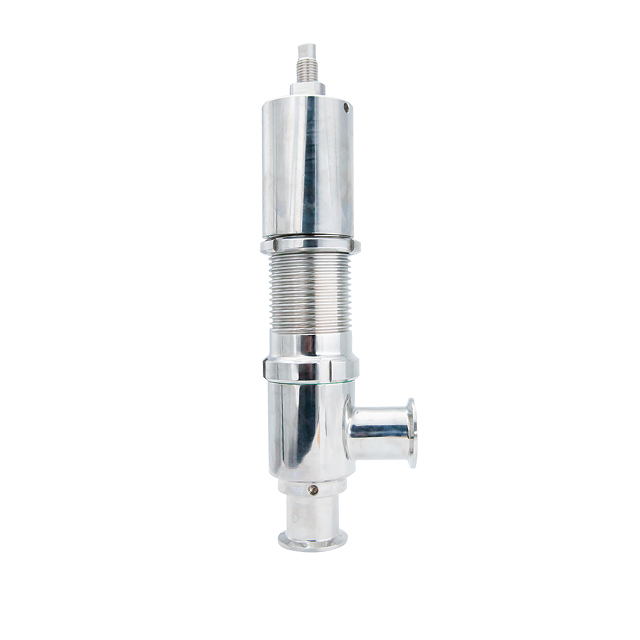 Sanitary Stainless Steel Adjustable Clamp Safety Valve