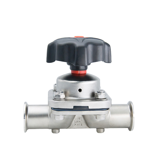 Sanitary 304 Stainless Steel Manual Bottom Diaphragm Valve Buy