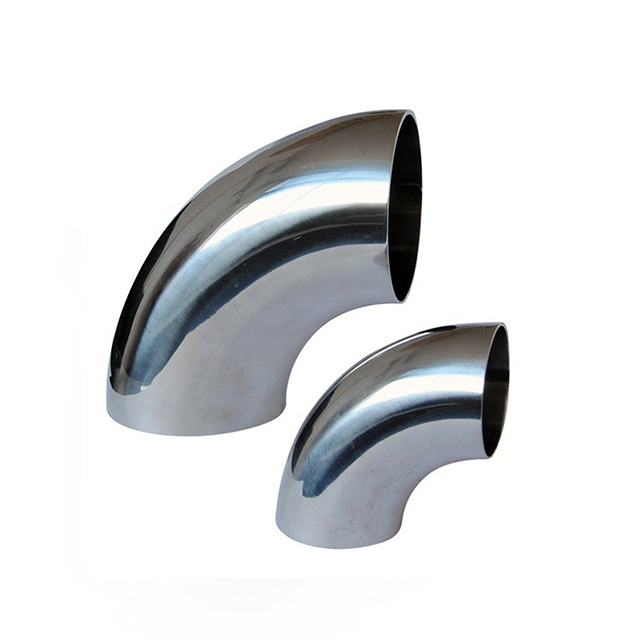 Sanitary Stainless Steel 90 Degree Pipe Elbow Bend 