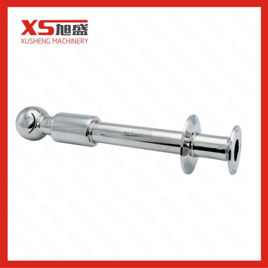 Stainless Steel Tank Cleaning CIP Rotary Spray Ball with Double Clamping