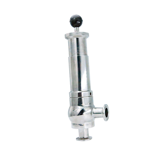 Sanitary Stainless Steel Adjustable Clamp Safety Valve