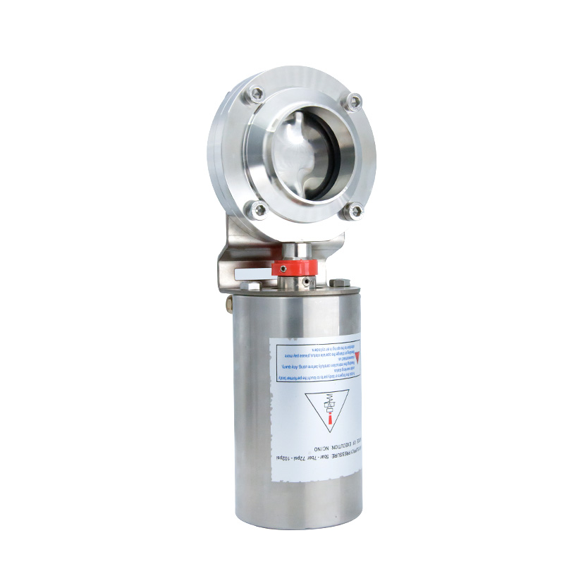 3A Pneumatic Sanitary Butterfly Valve for pharmacy
