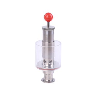 Sanitary Stainless Steel Through Type Air Relief Valve 