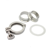 Sanitary Stainless Steel Single Pin Clamp Ferrule Assembly