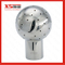 Dn50 Stainless Steel Ss304 Hygienic Weld Fixed Cleaning Ball