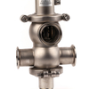 4 inch S316L Sanitary Double Seat Mix proof Valves 