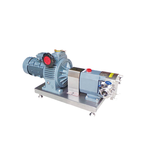 ZB3A-36 4KW Stainless Steel Sanitary Insulation Rotary Lobe Pump
