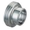 SMS Sanitary Stainless Steel Round Nut For Union