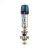 Sanitary Double-seat Mix-proof Valves with Smart Controller 24VDC