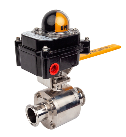 Sanitary Non-retention Manual Ball Valves with Proximity Switch - Buy ...