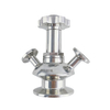 DN10 Sanitary Stainless Steel Clamped Aseptic Sampling Valves