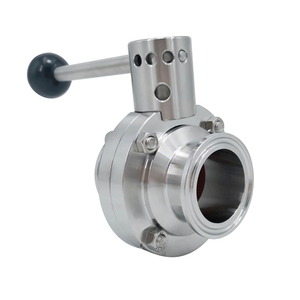 3A Clamp Sanitary Butterfly Valve for chemical industries