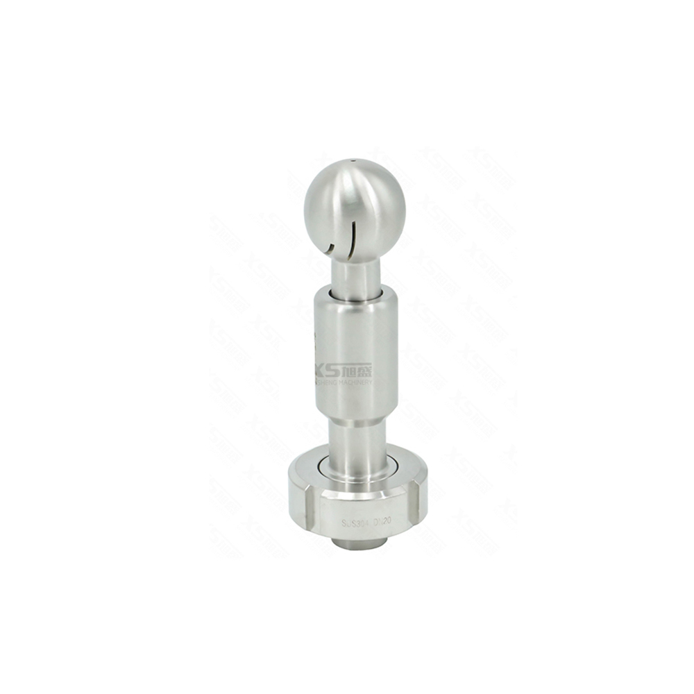 Stainless Steel Rotating Spray Cleaning Ball with Only Single Slot